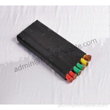 PVC isolado.nylon jacket cabo 4awg